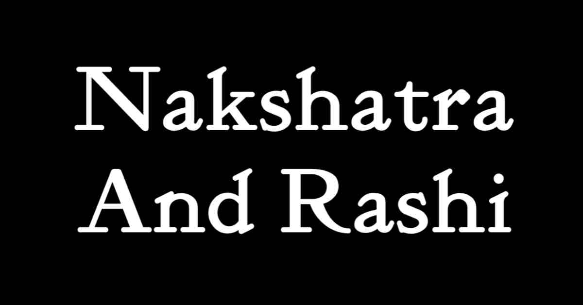 What is Nakshatra